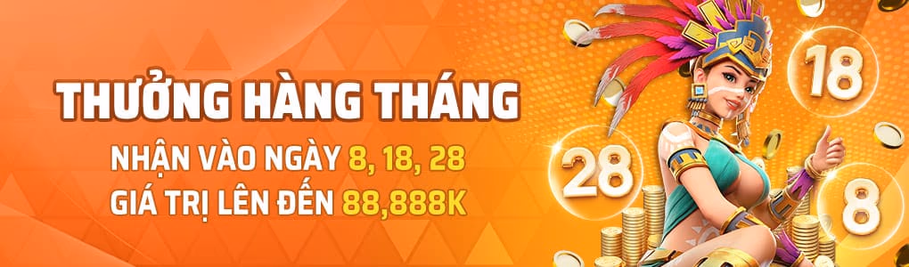 Banner khuyến mãi tại 888CLB